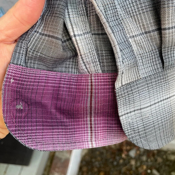 Ted Baker blue plaid “ Buldate tapered fit” buttondown, Ted  size 3 (medium) - Picture 4 of 12